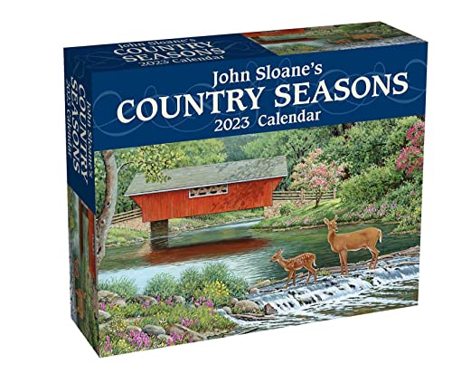 John Sloane's Country Seasons – Jahreszeiten auf dem Land – Kalender 2023: Original Andrews McMeel-Tagesabreißkalender [Kalendar] von Andrews McMeel Publishing